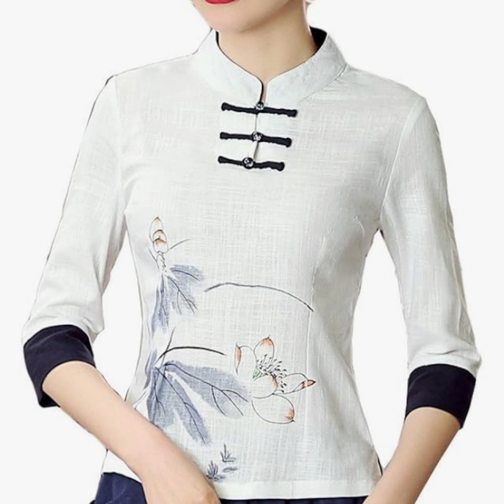 Beautiful Linen Tunic from China - Picture 9 of 16